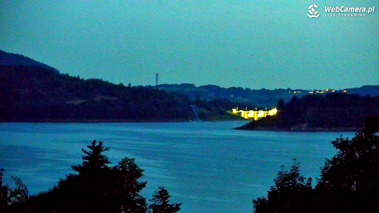 Widok na Jezioro Mucharskie - NOWOŚĆ - 25 lipiec 2026, 04:13