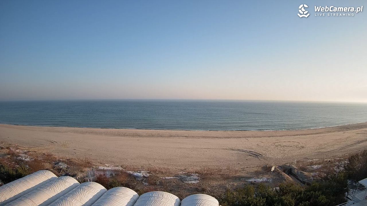 Jurata - widok na plażę NOWOŚĆ - 28 luty 2026, 08:08
