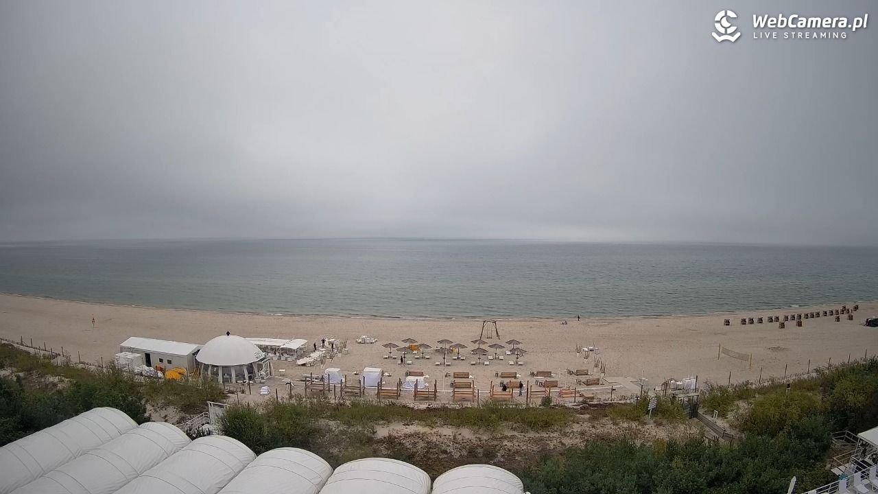 Jurata - widok na plażę NOWOŚĆ - 01 wresień 2025, 10:25