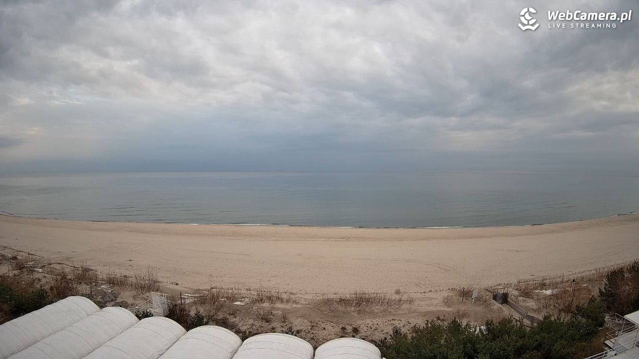 Jurata - widok na plażę NOWOŚĆ - 02 marzec 2026, 07:48