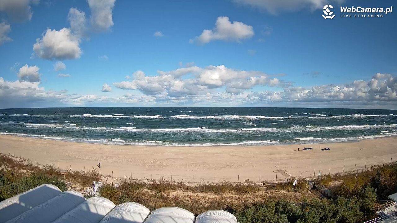 Jurata - widok na plażę NOWOŚĆ - 18 październik 2025, 12:31