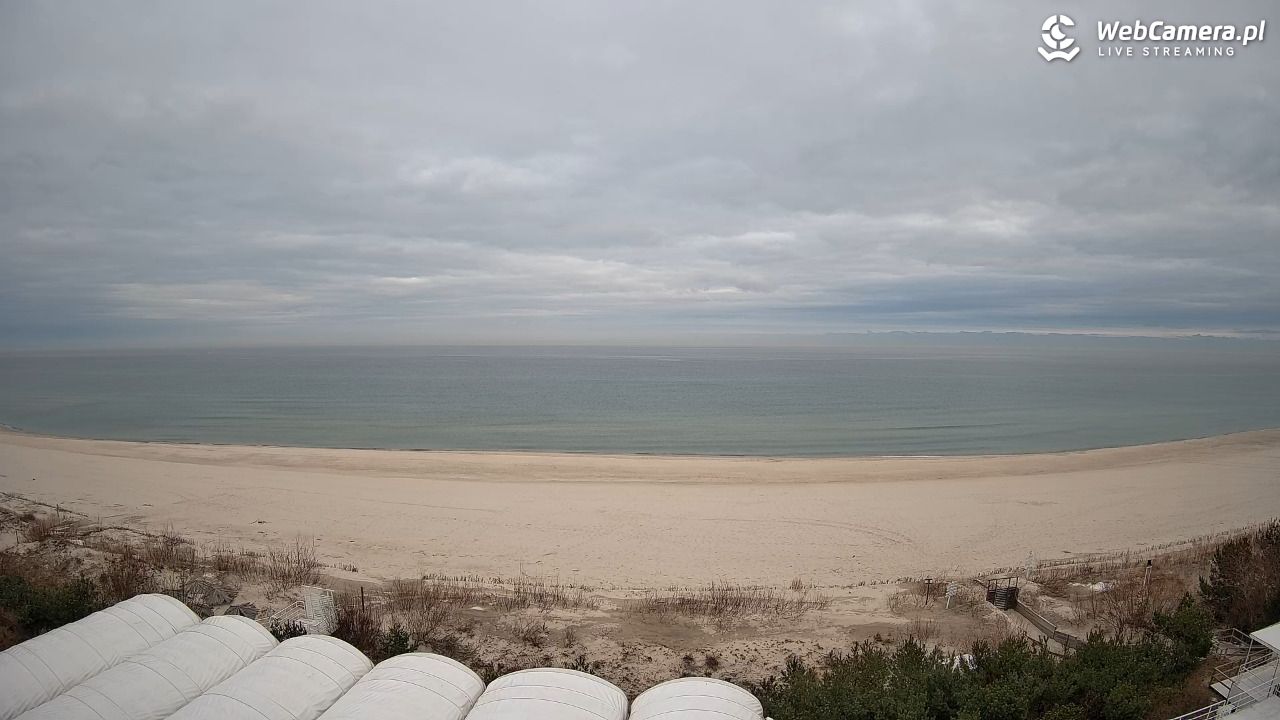 Jurata - widok na plażę NOWOŚĆ - 03 marzec 2026, 07:52