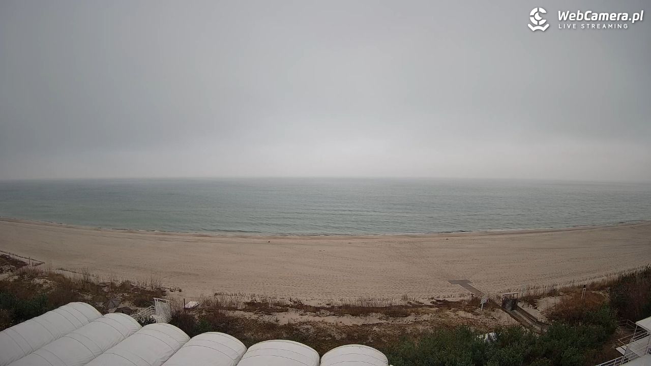 Jurata - widok na plażę NOWOŚĆ - 02 grudzień 2025, 07:54