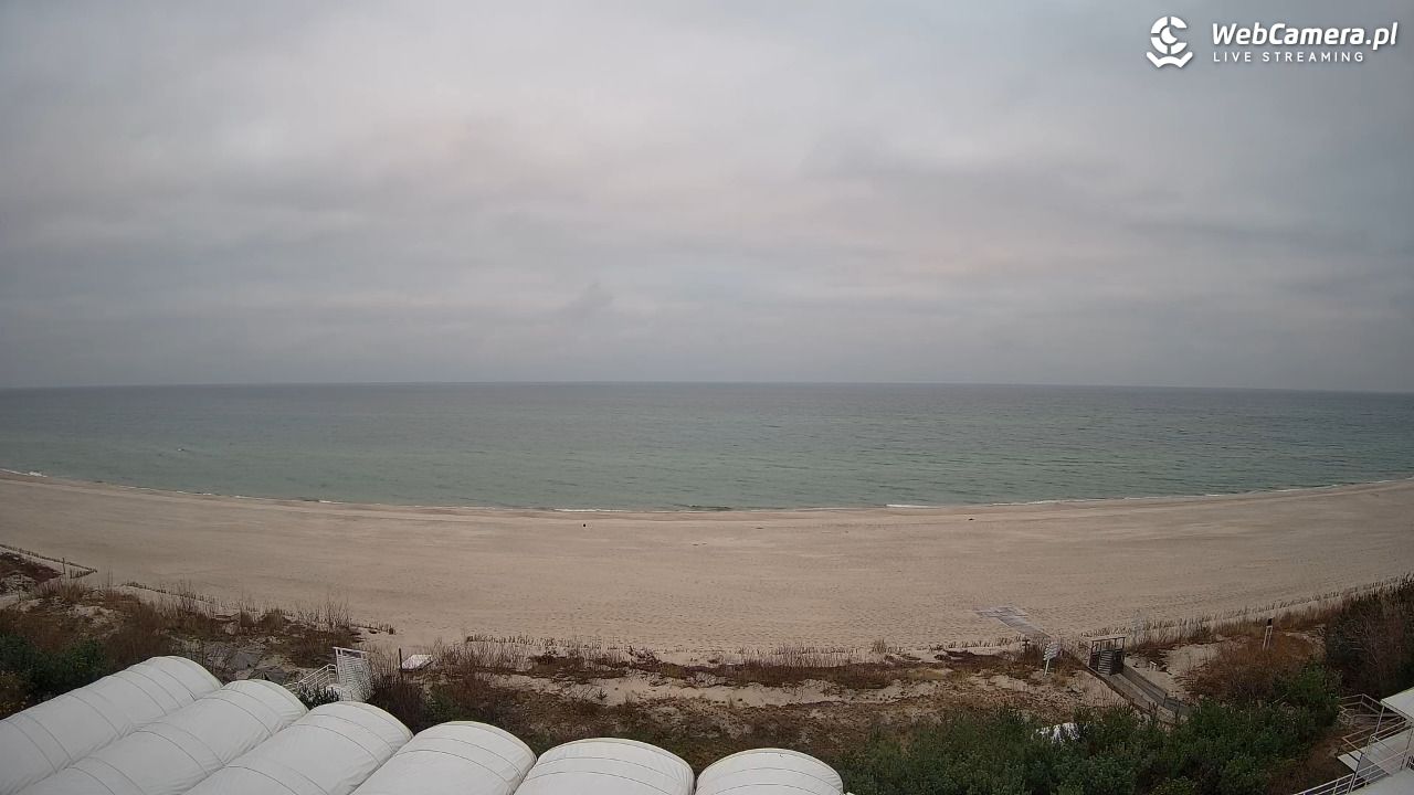 Jurata - widok na plażę NOWOŚĆ - 03 grudzień 2025, 08:10