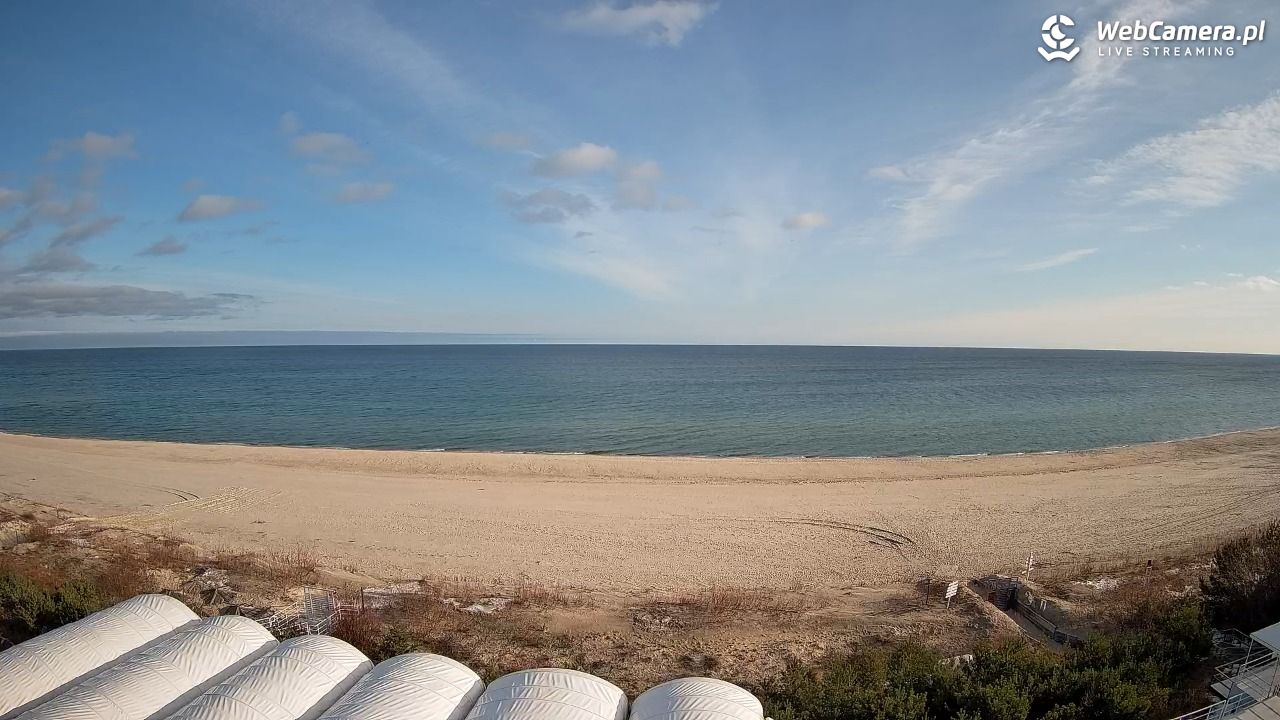 Jurata - widok na plażę NOWOŚĆ - 01 marzec 2026, 08:55