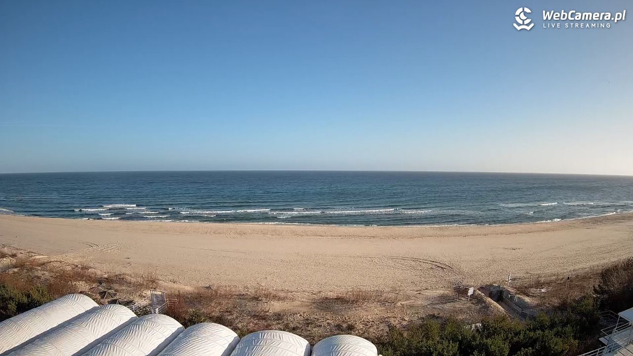 Jurata - widok na plażę NOWOŚĆ - 04 marzec 2026, 08:45