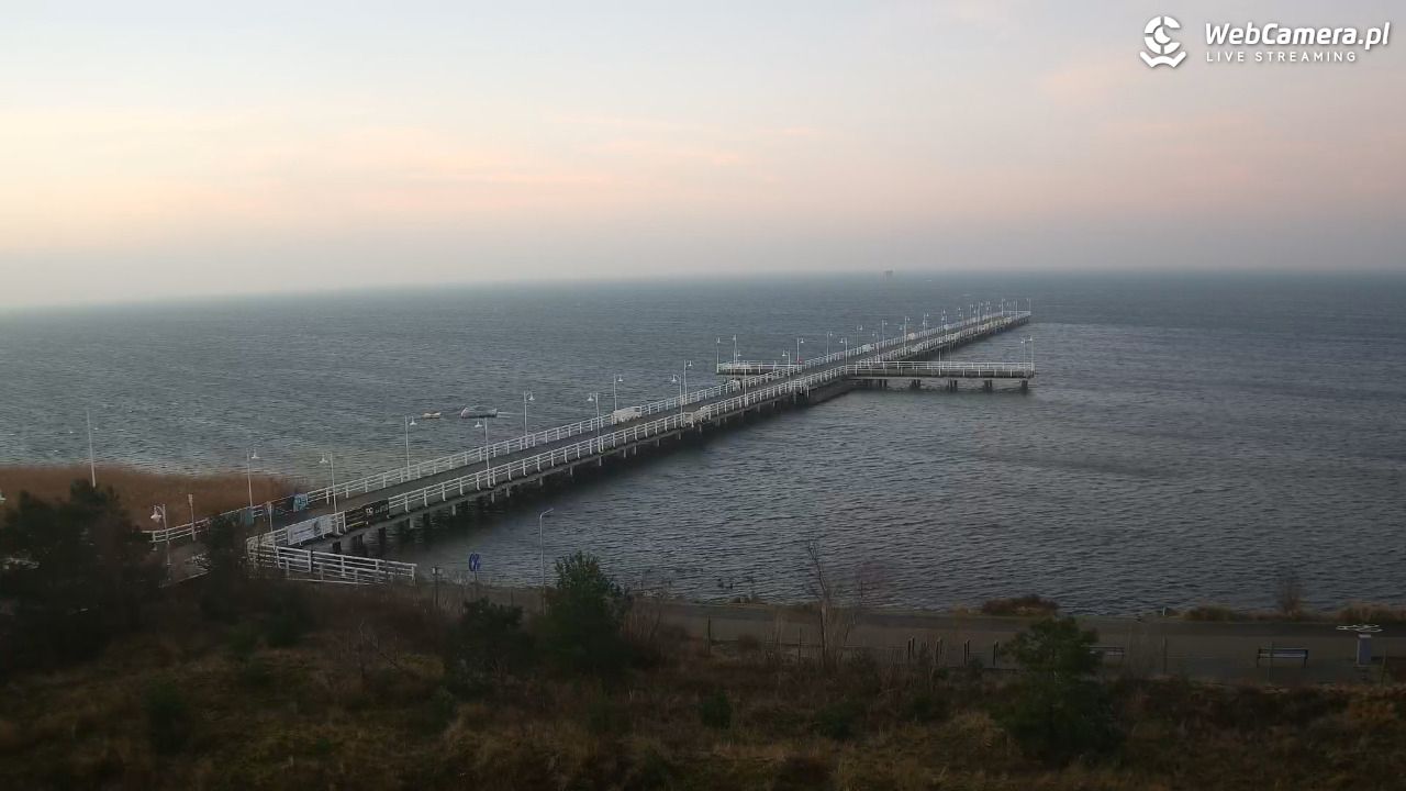 JURATA - widok na Molo - 19 grudzień 2025, 07:54