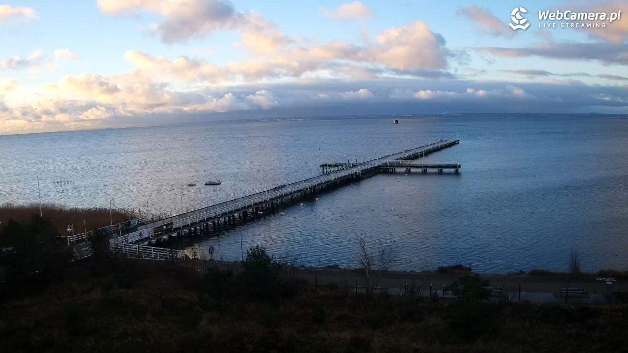 JURATA - widok na Molo - 23 grudzień 2025, 08:44