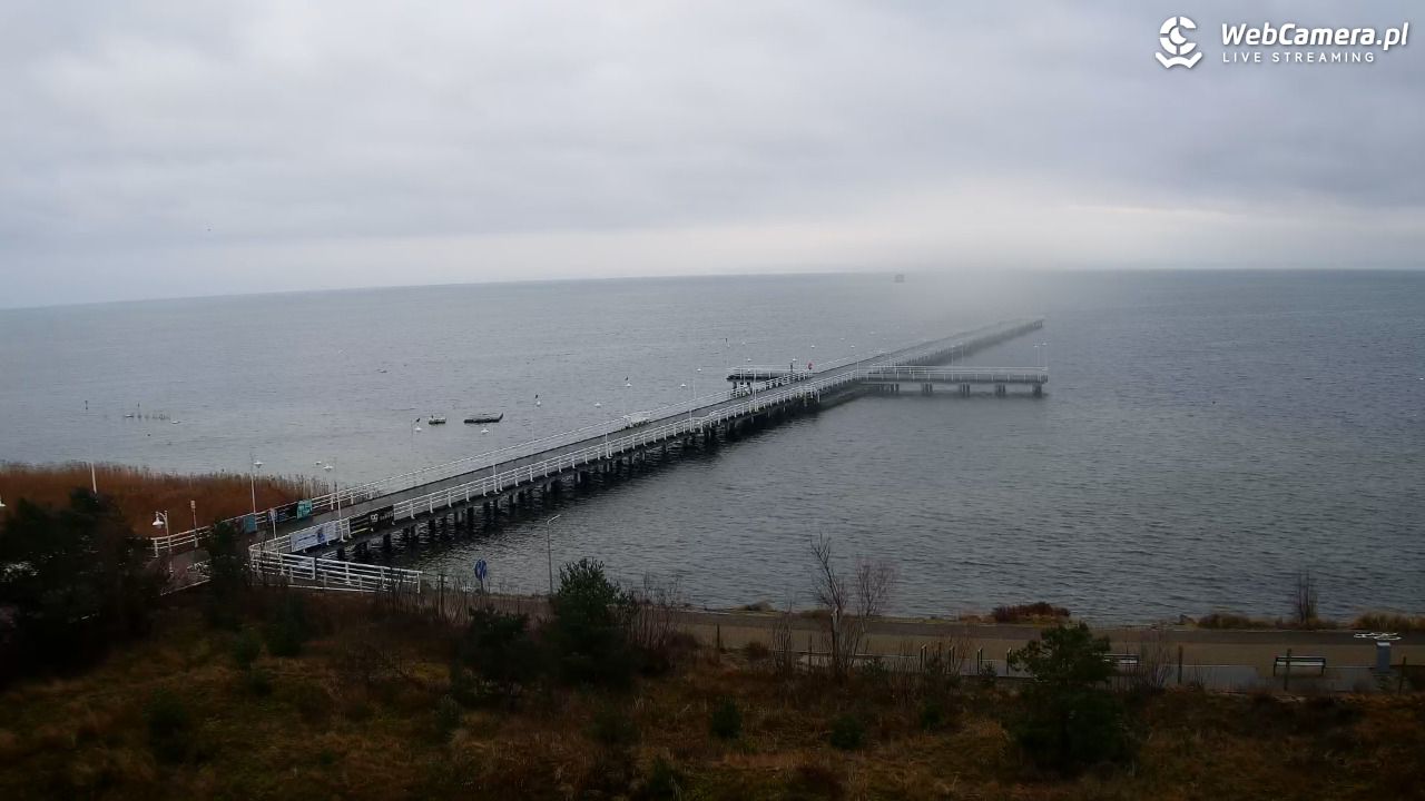 JURATA - widok na Molo - 20 grudzień 2025, 08:29