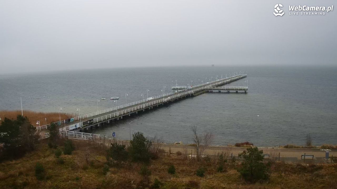 JURATA - widok na Molo - 17 grudzień 2025, 08:23