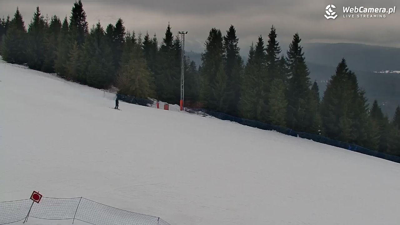 Jurgów ski - widok z górnej stacji NOWOŚĆ - 26 styczeń 2026, 14:35