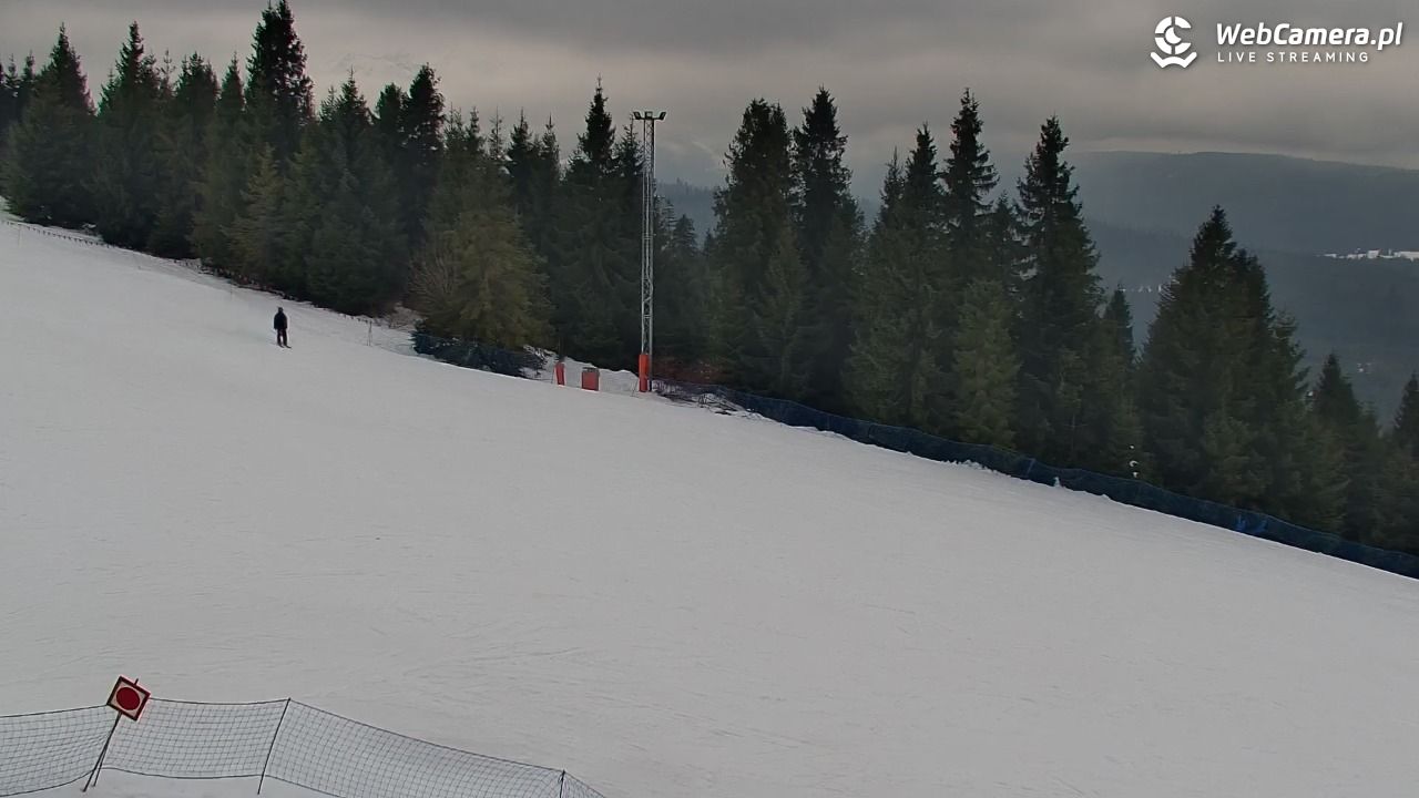 Jurgów ski - widok z górnej stacji NOWOŚĆ - 26 styczeń 2026, 14:35