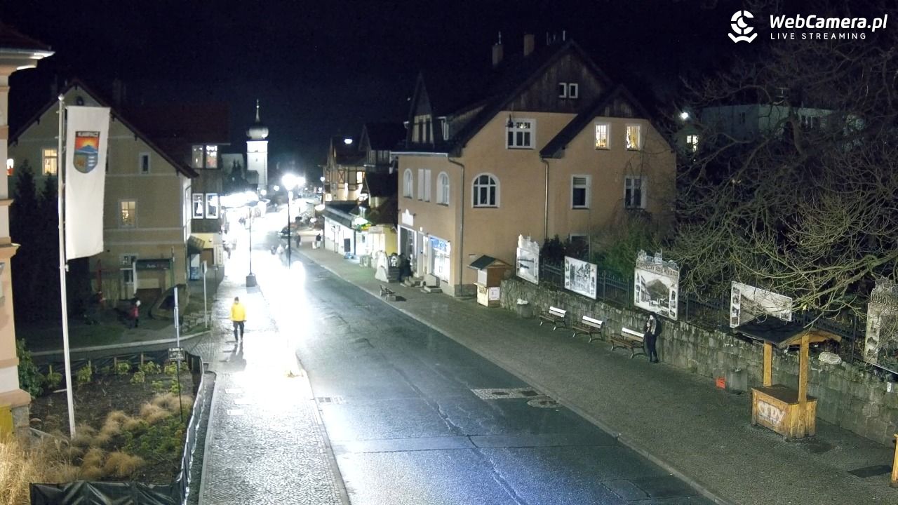 Karpacz - widok na deptak - 22 grudzień 2025, 19:05