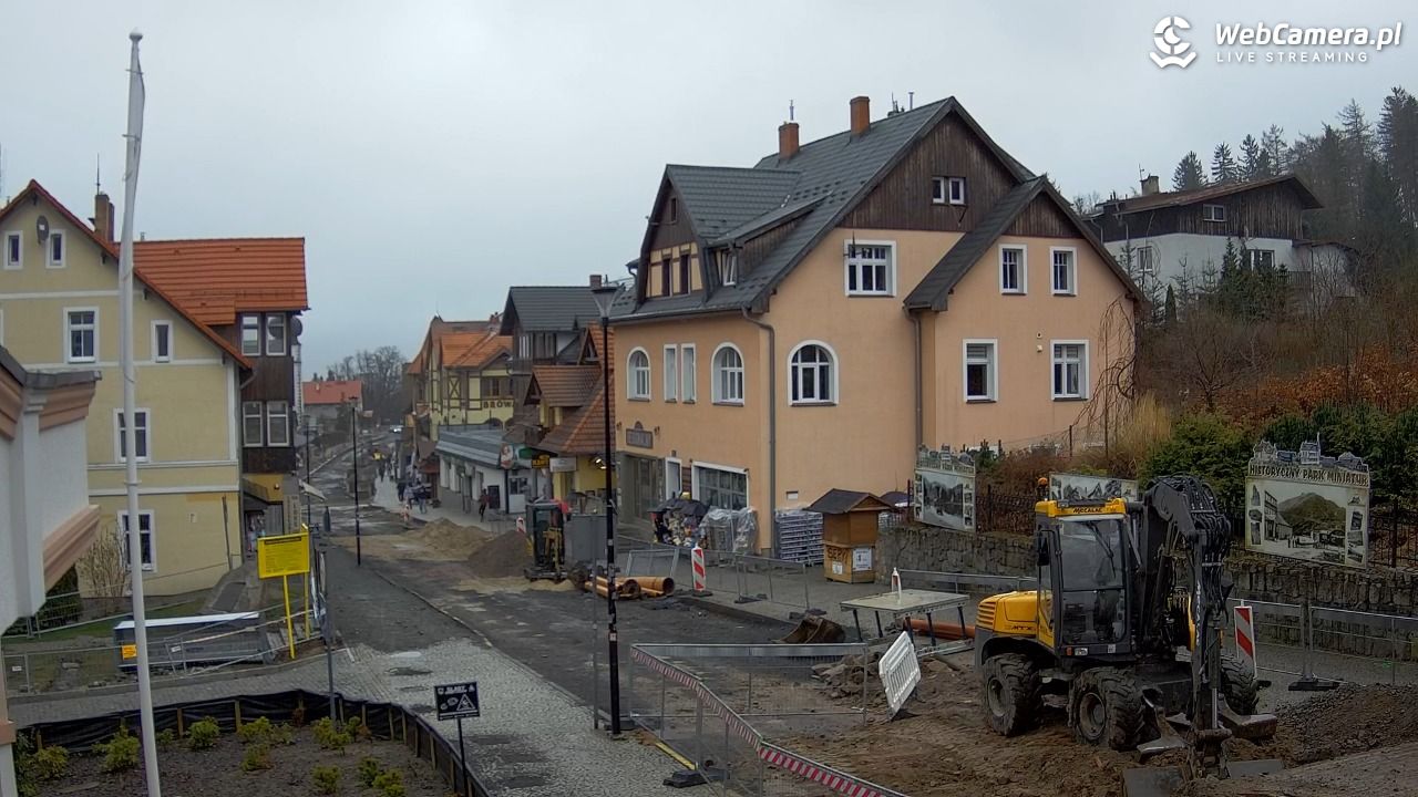 Karpacz - widok na deptak - 29 marzec 2026, 11:07