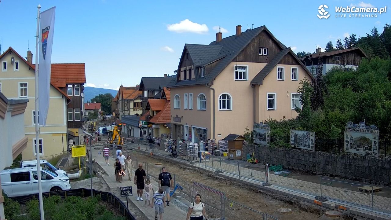 Karpacz - widok na deptak - 02 lipiec 2026, 13:59