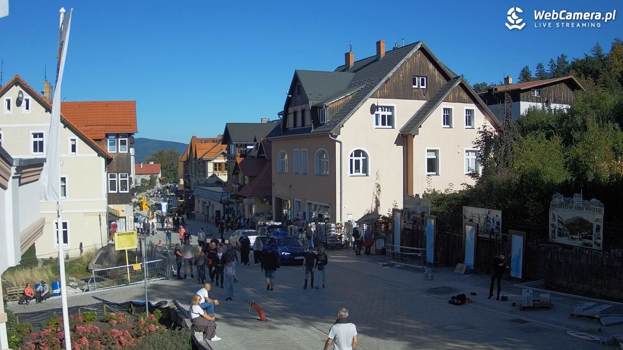 Karpacz - widok na deptak - 27 wresień 2026, 15:40