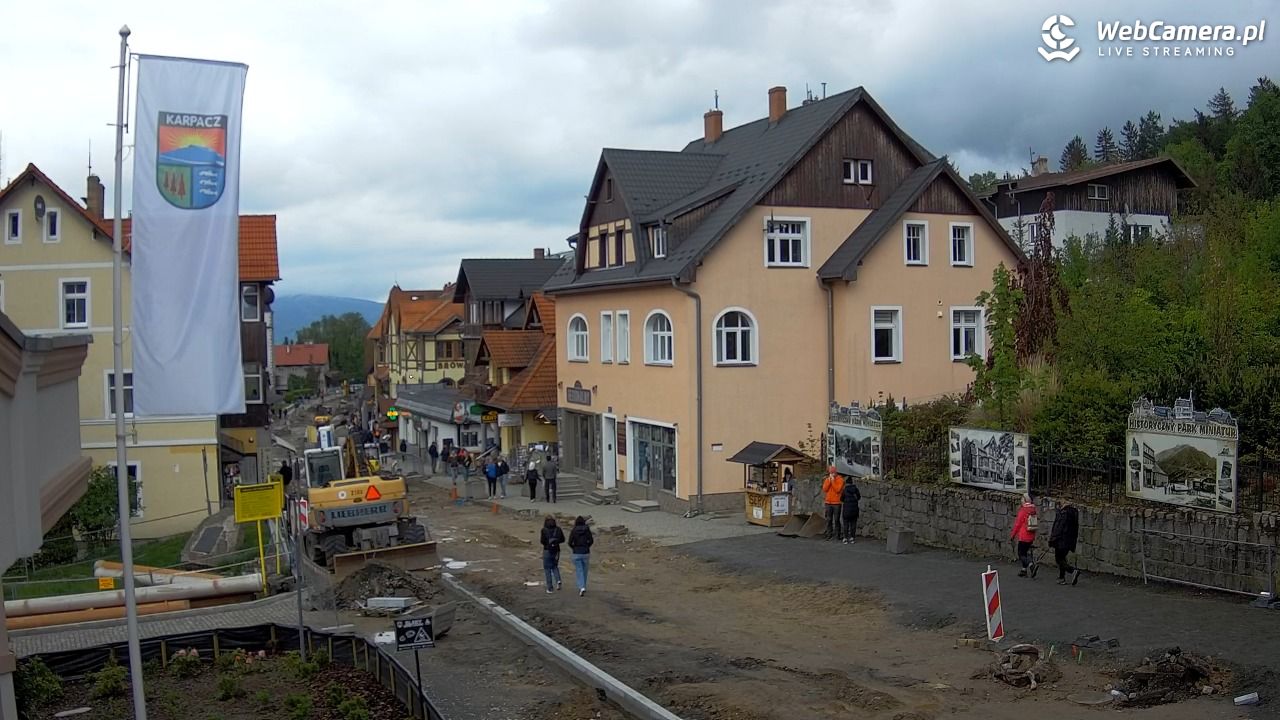 Karpacz - widok na deptak - 16 maj 2026, 14:17