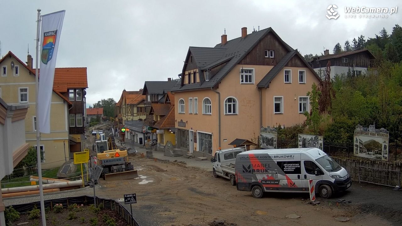 Karpacz - widok na deptak - 15 maj 2026, 08:41