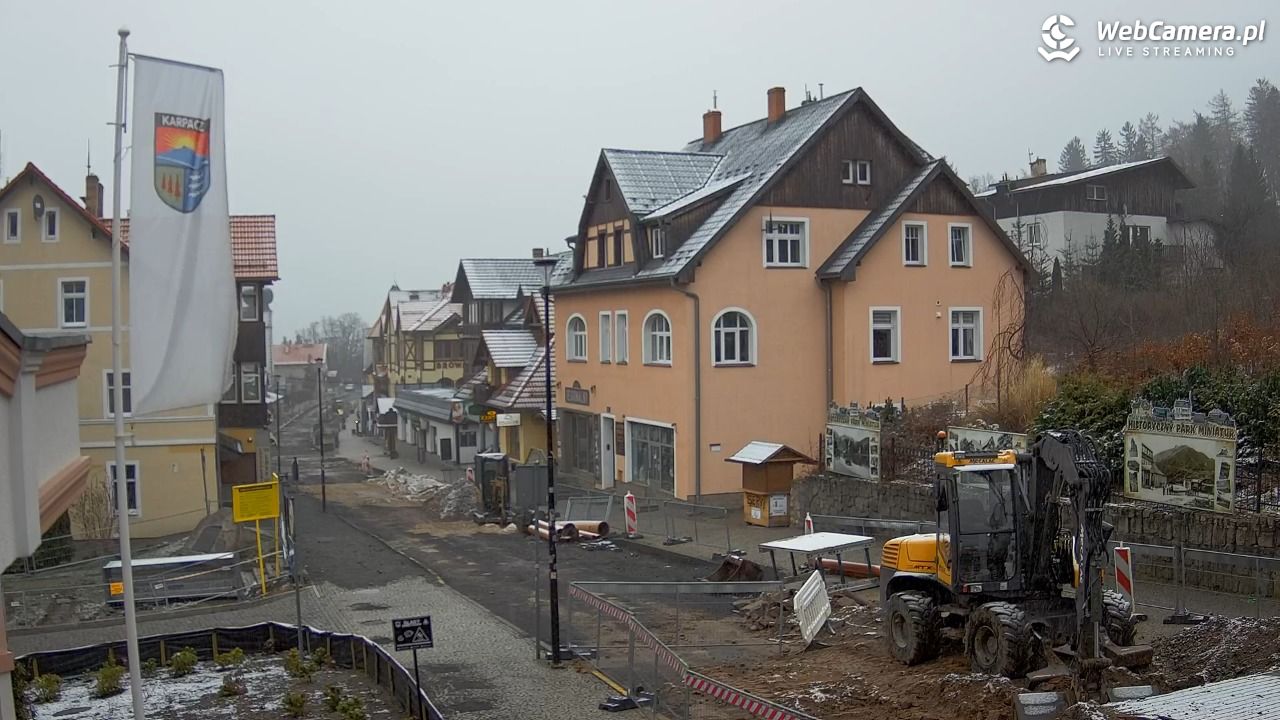 Karpacz - widok na deptak - 29 marzec 2026, 07:30