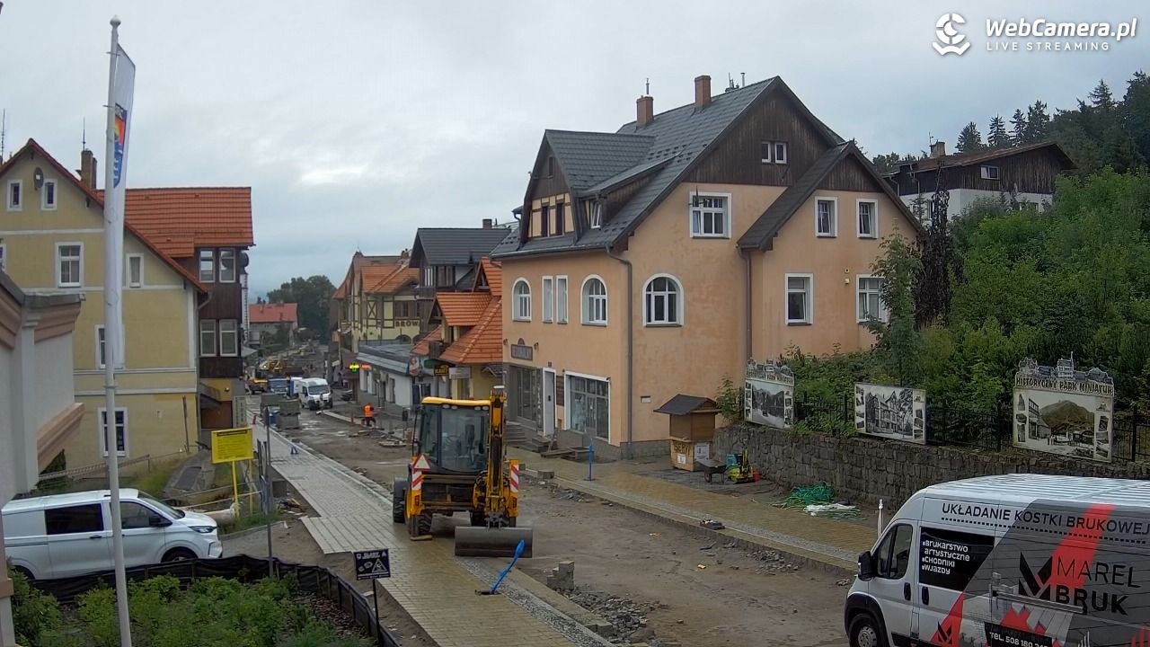 Karpacz - widok na deptak - 01 lipiec 2026, 08:04