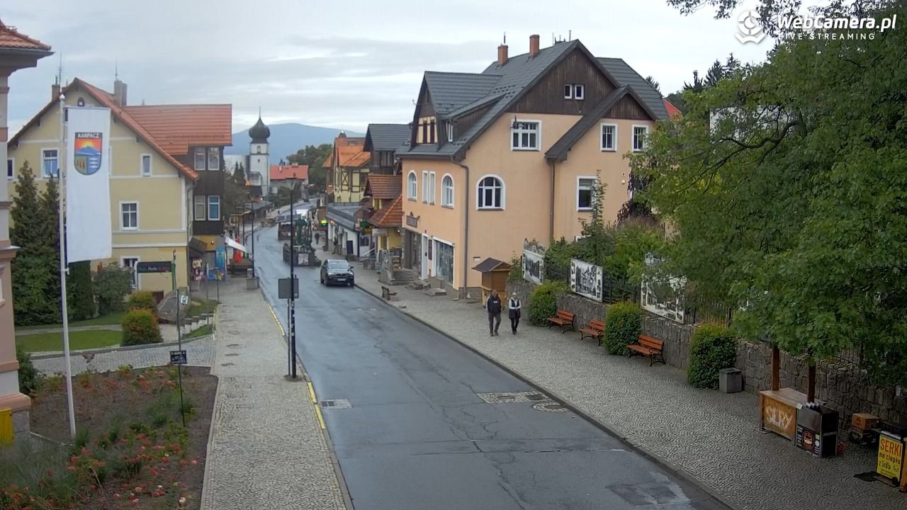 Karpacz - widok na deptak - 18 wresień 2025, 10:05