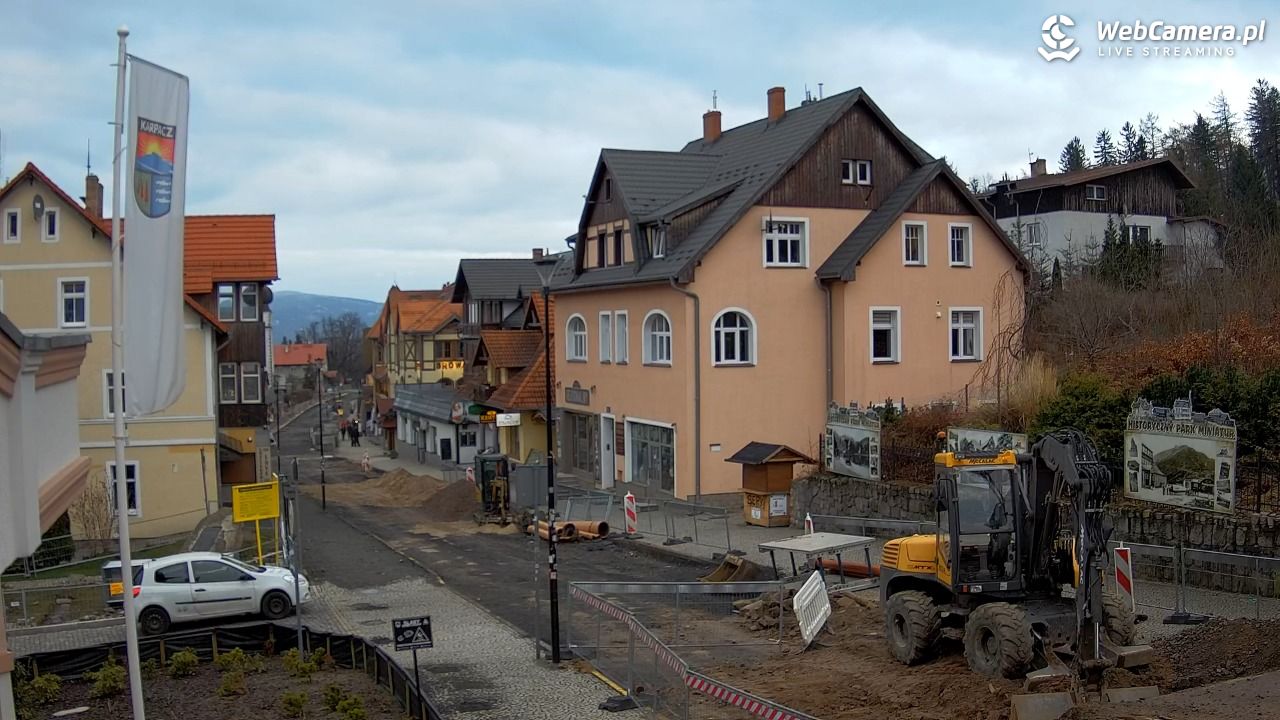 Karpacz - widok na deptak - 29 marzec 2026, 18:59