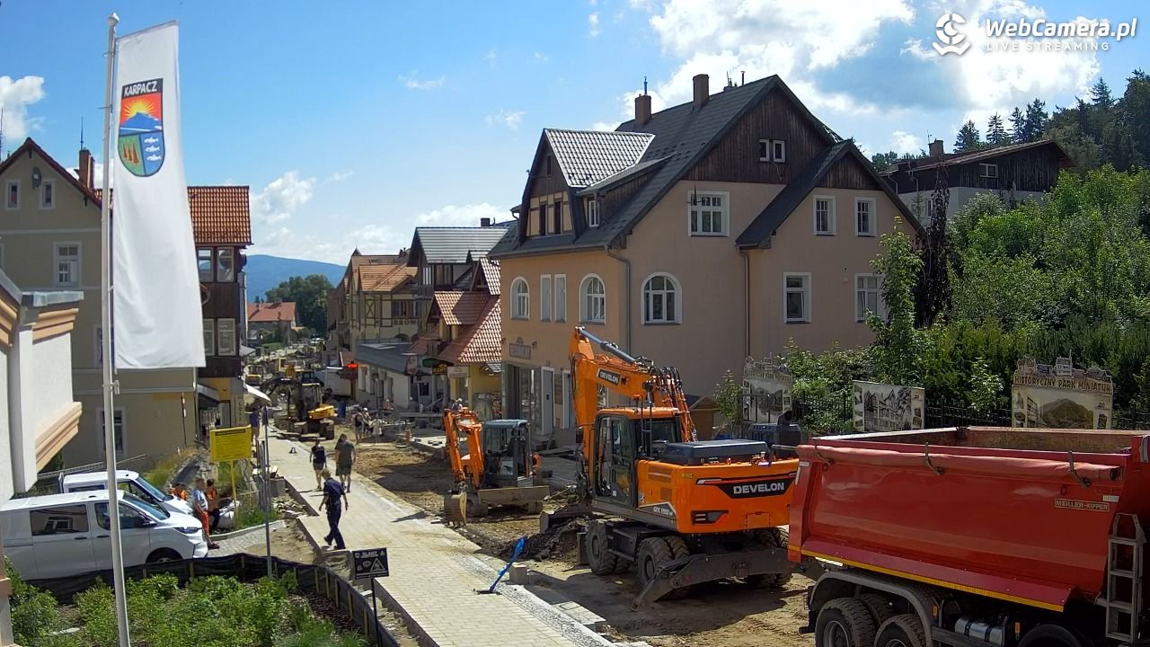 Karpacz - widok na deptak - 02 lipiec 2026, 10:30