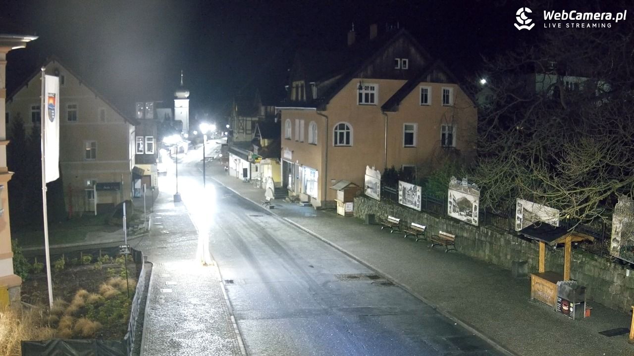 Karpacz - widok na deptak - 22 grudzień 2025, 03:30