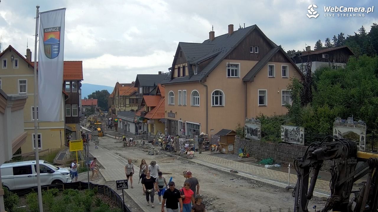 Karpacz - widok na deptak - 30 czerwiec 2026, 17:10