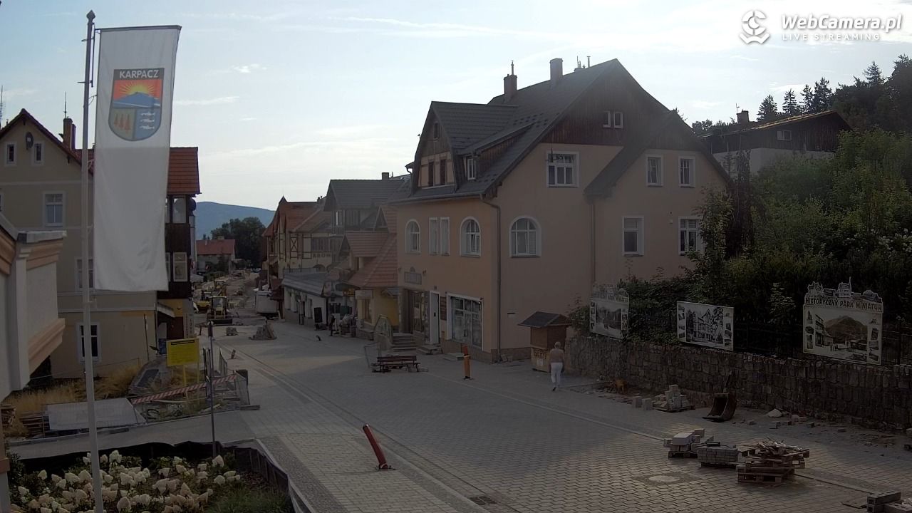 Karpacz - widok na deptak - 16 sierpień 2026, 08:37