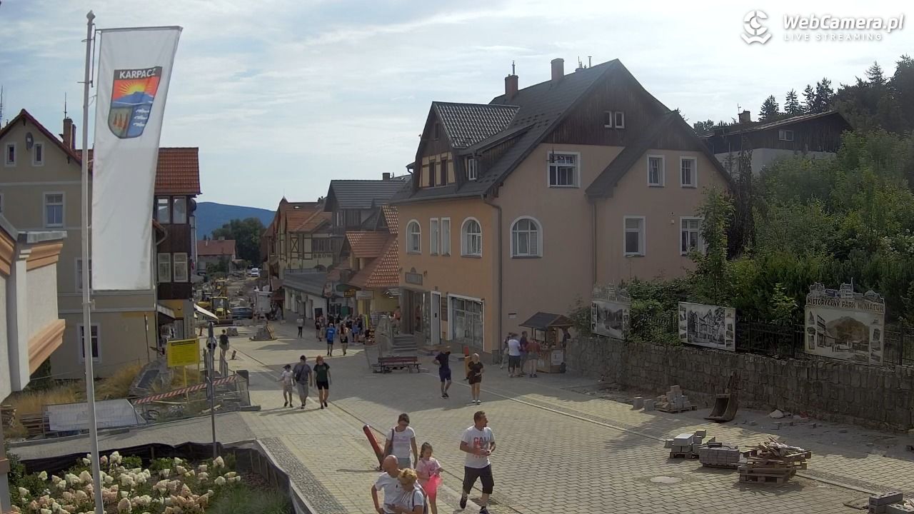 Karpacz - widok na deptak - 16 sierpień 2026, 09:45