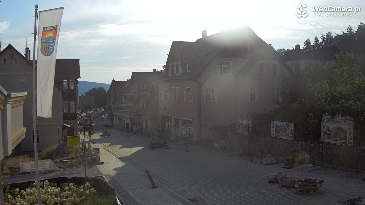 Karpacz - widok na deptak - 16 sierpień 2026, 07:47