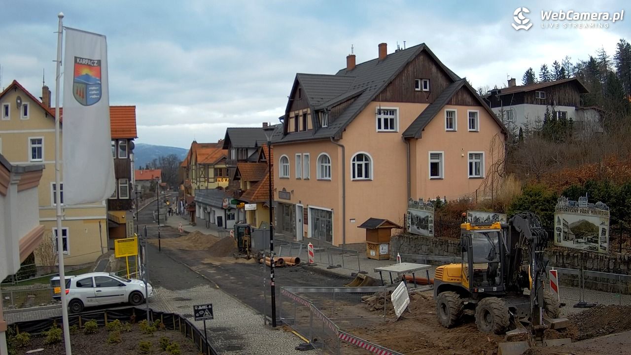 Karpacz - widok na deptak - 29 marzec 2026, 18:56