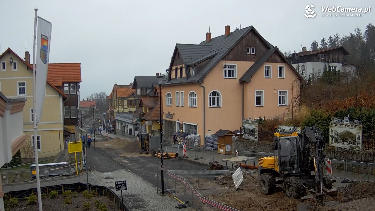 Karpacz - widok na deptak - 29 marzec 2026, 11:20