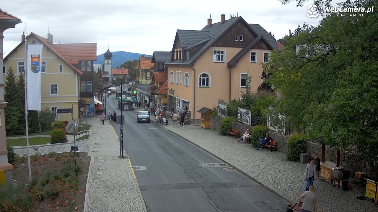 Karpacz - widok na deptak - 18 wresień 2025, 14:53