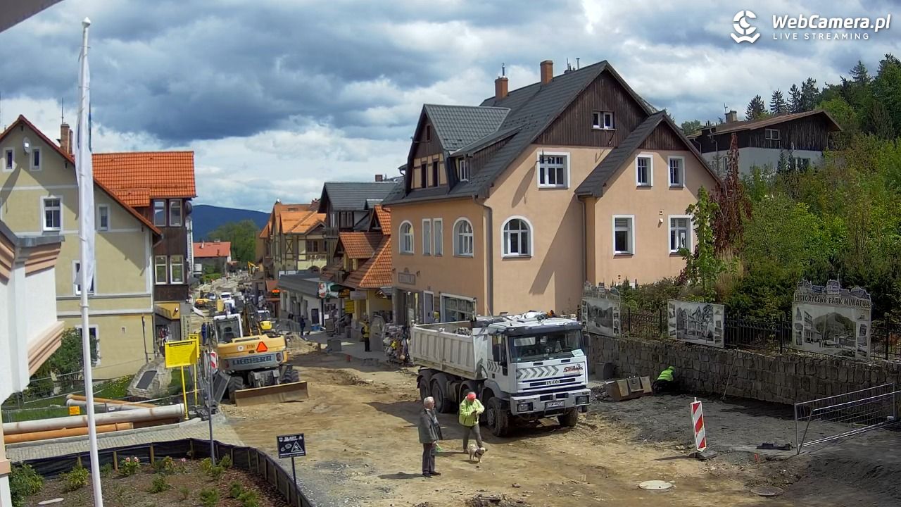 Karpacz - widok na deptak - 14 maj 2026, 13:05