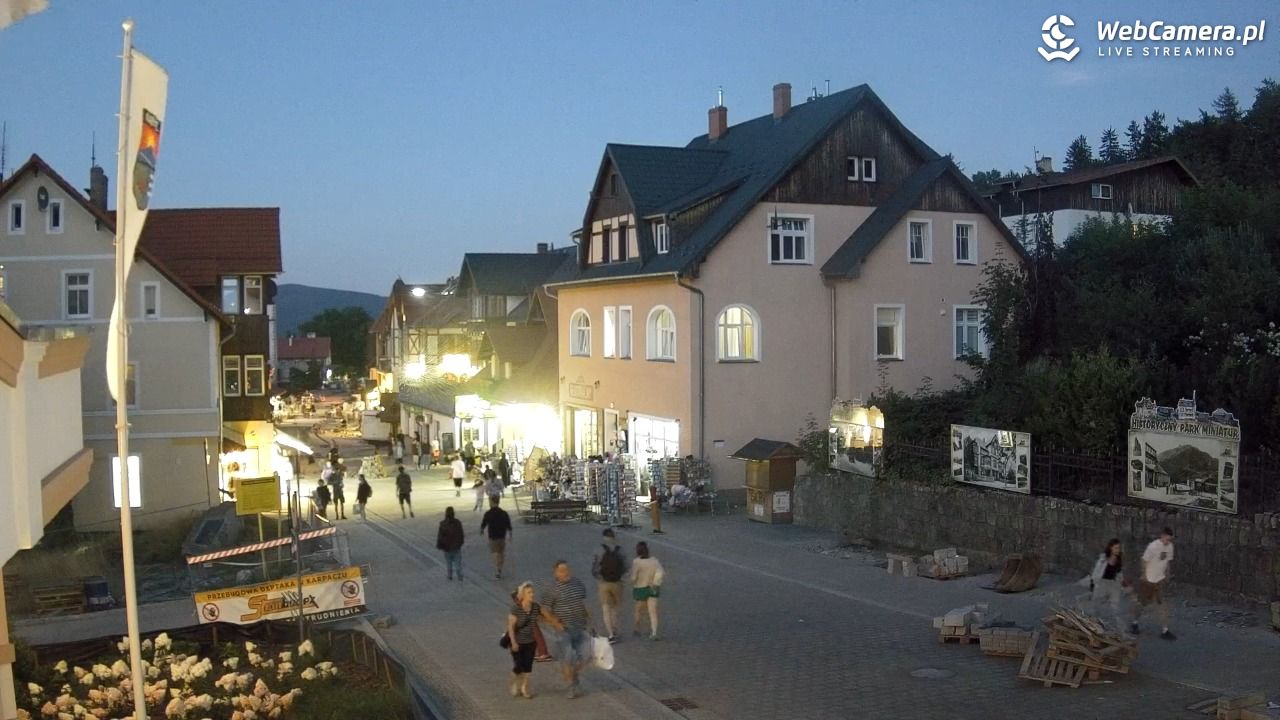 Karpacz - widok na deptak - 13 sierpień 2026, 21:00