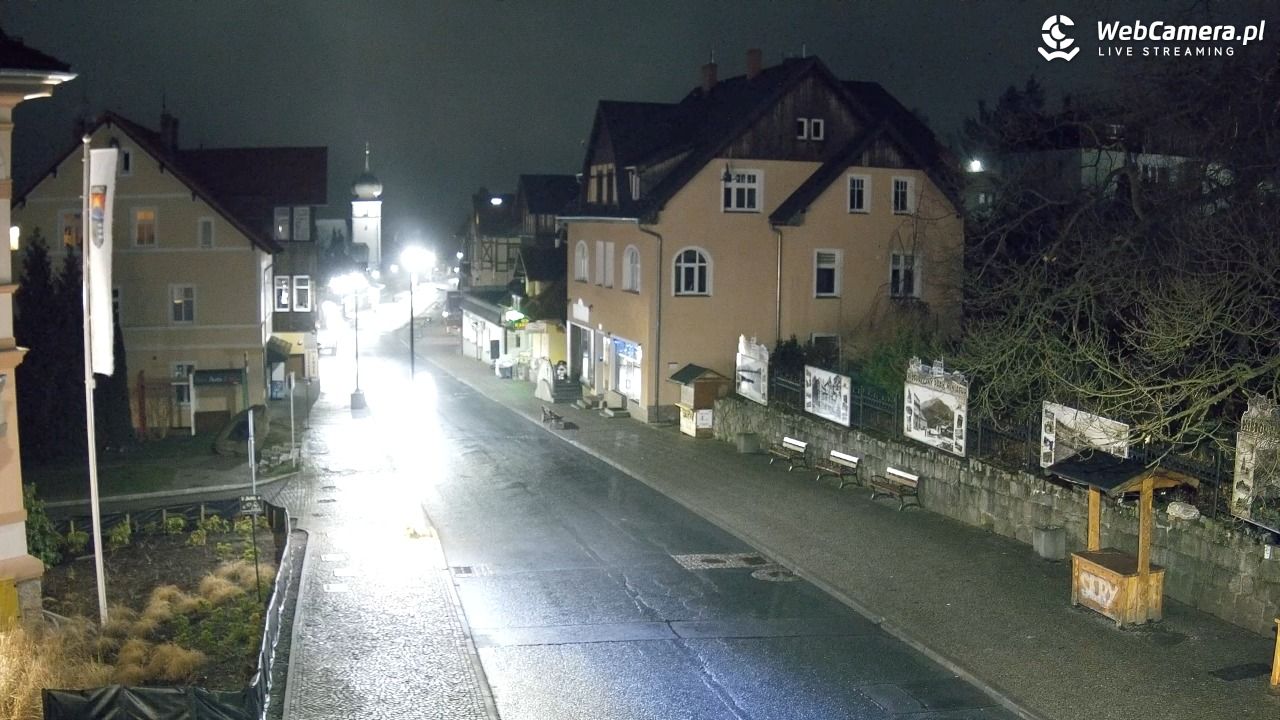 Karpacz - widok na deptak - 23 grudzień 2025, 06:44