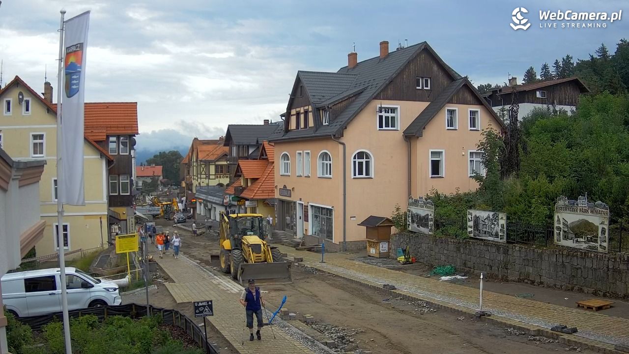 Karpacz - widok na deptak - 01 lipiec 2026, 11:05