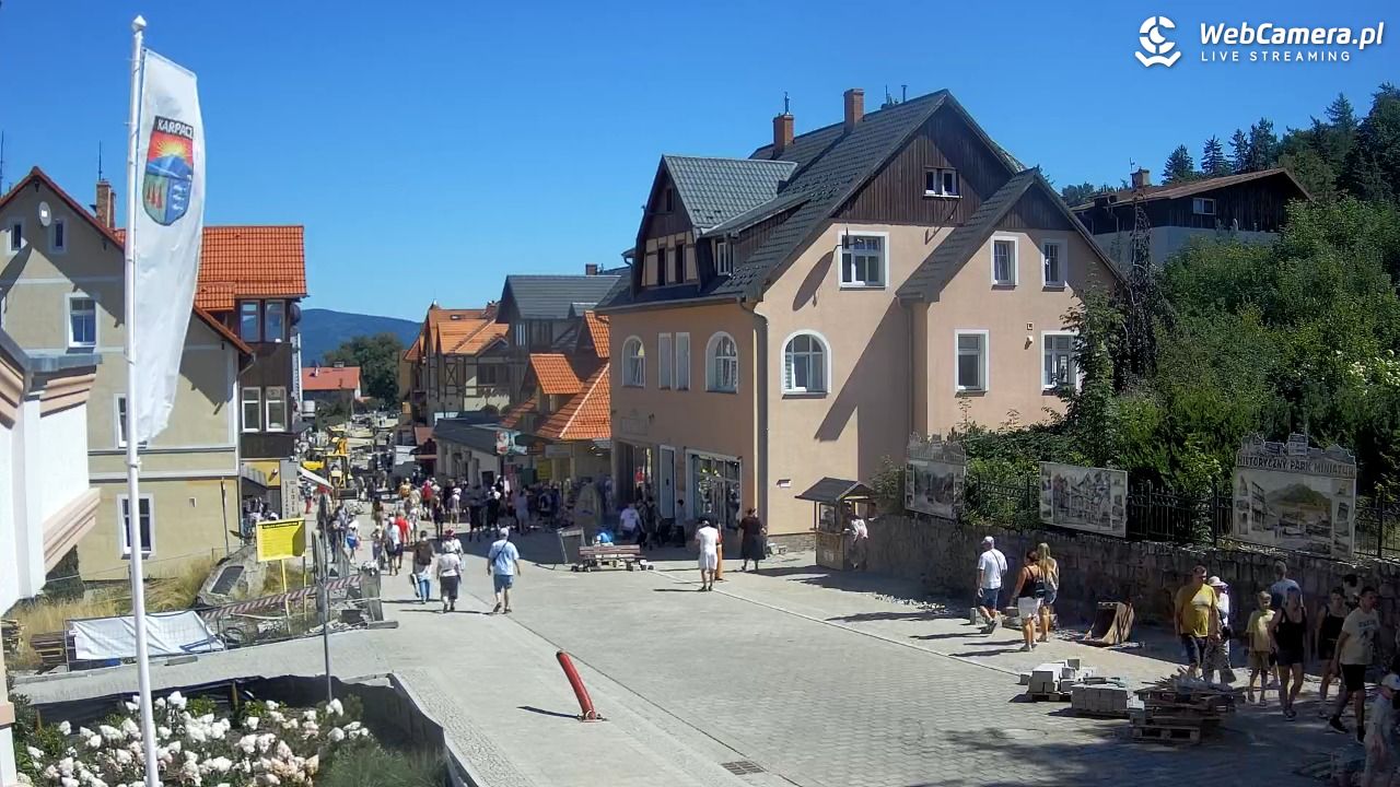 Karpacz - widok na deptak - 15 sierpień 2026, 13:06