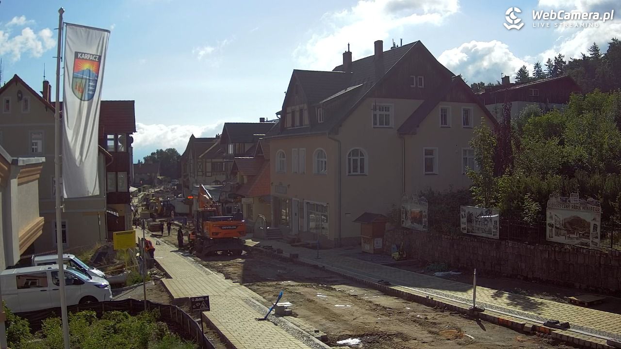 Karpacz - widok na deptak - 02 lipiec 2026, 08:28