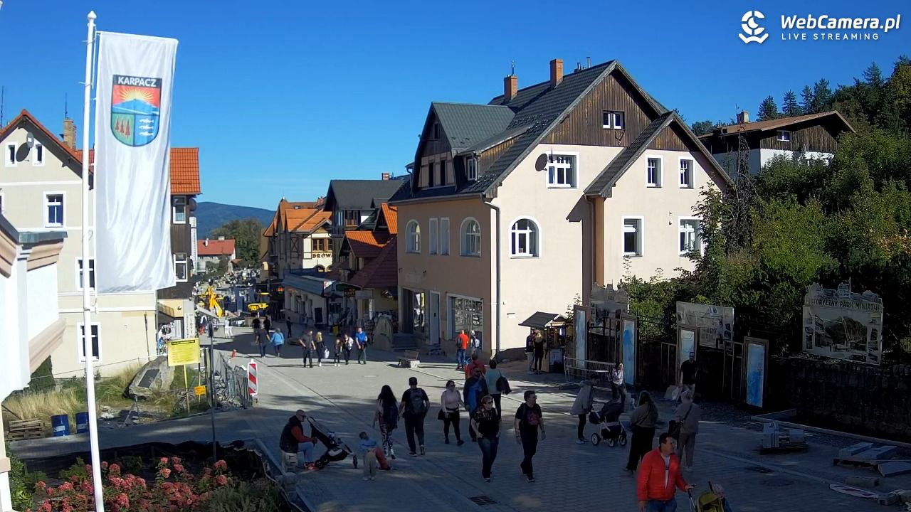 Karpacz - widok na deptak - 26 wresień 2026, 14:30