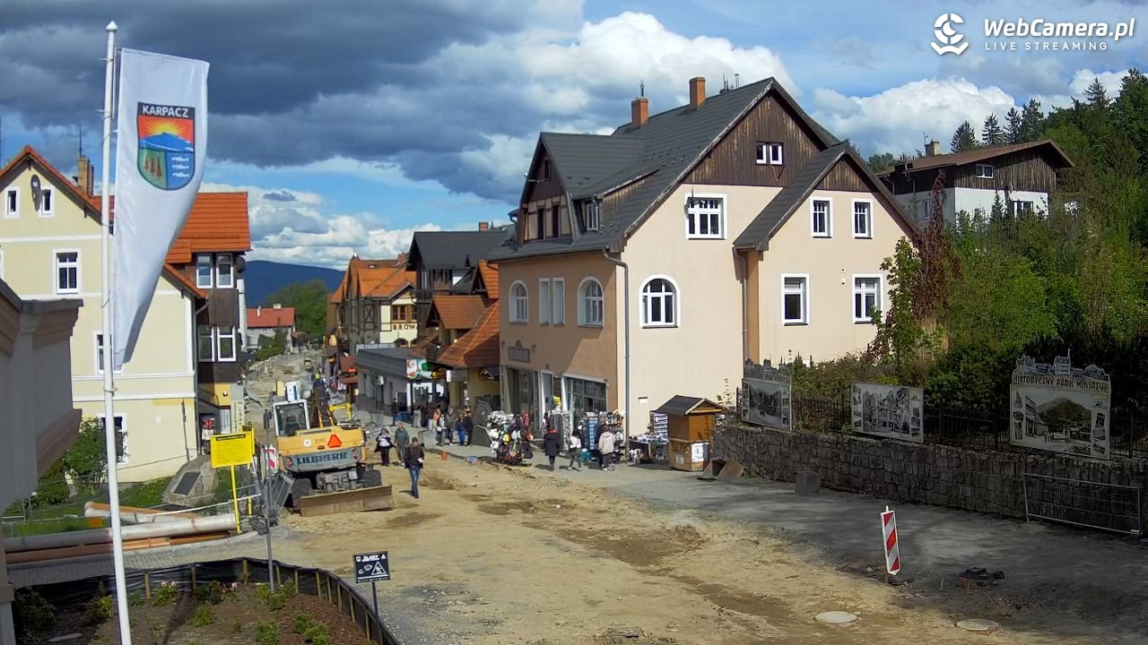 Karpacz - widok na deptak - 14 maj 2026, 16:13