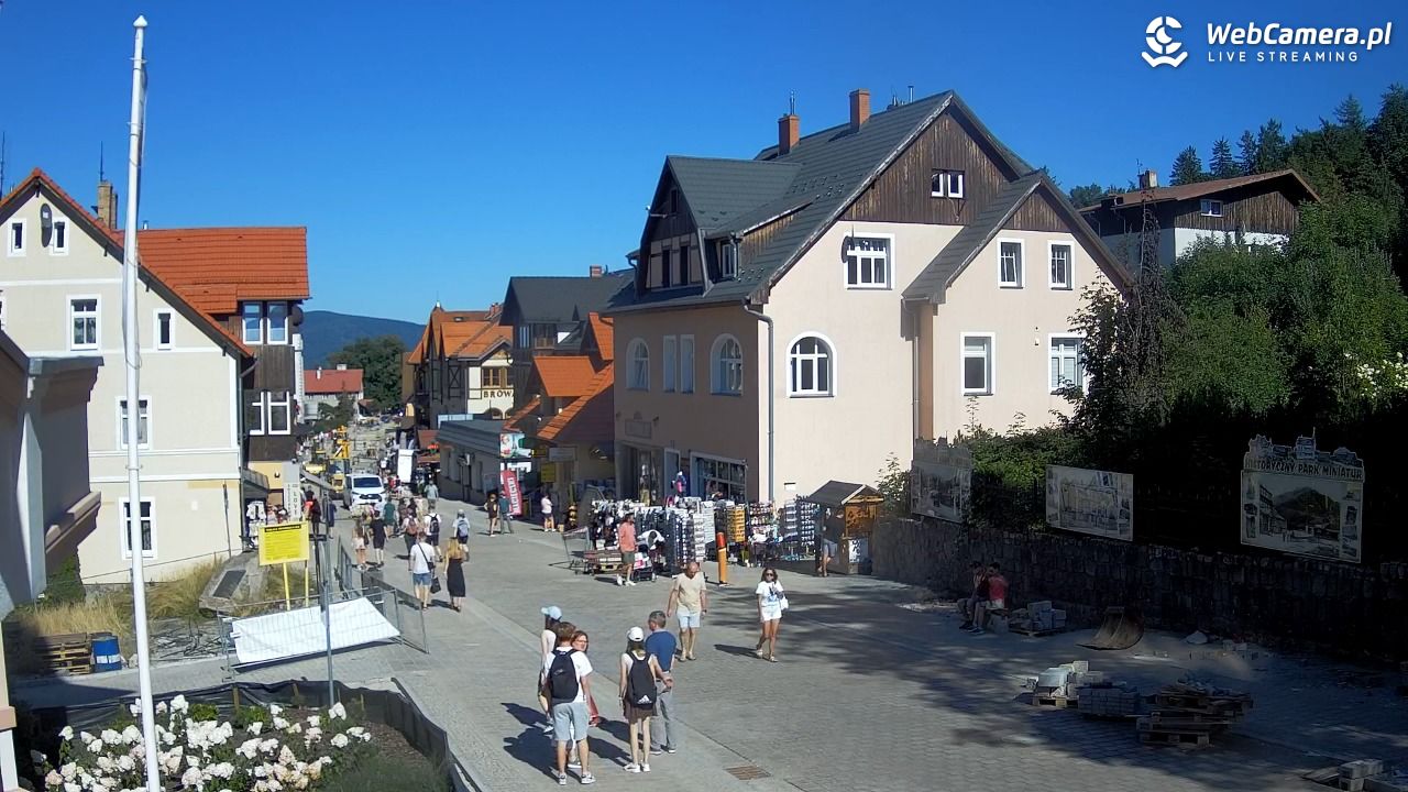 Karpacz - widok na deptak - 14 sierpień 2026, 16:08