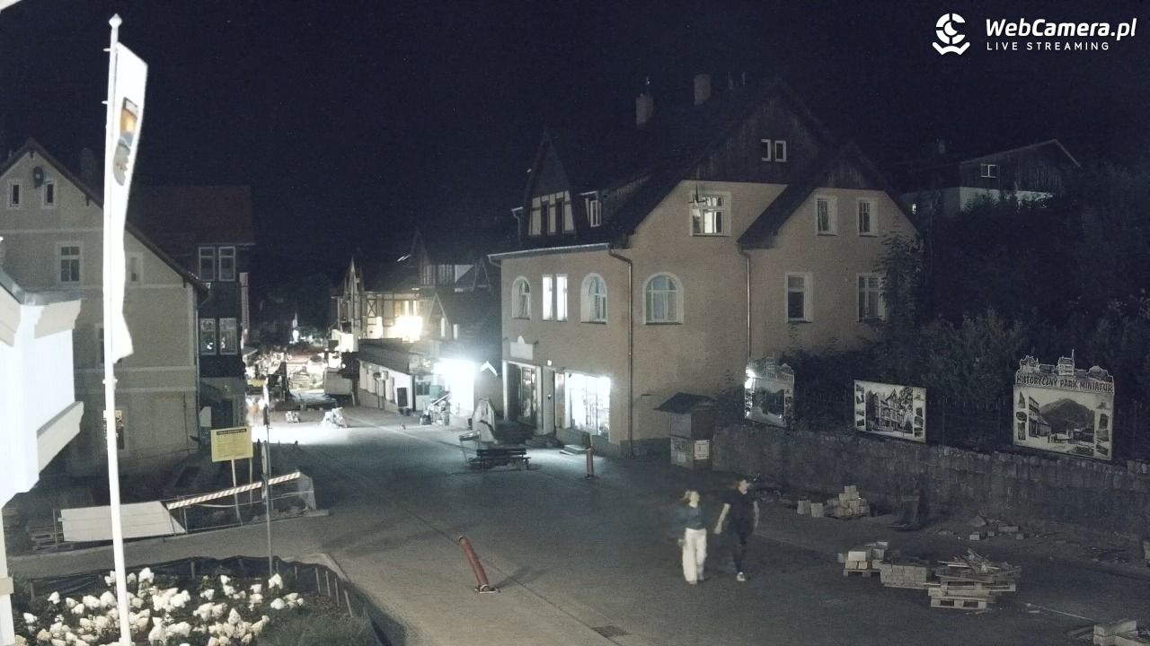 Karpacz - widok na deptak - 15 sierpień 2026, 22:55