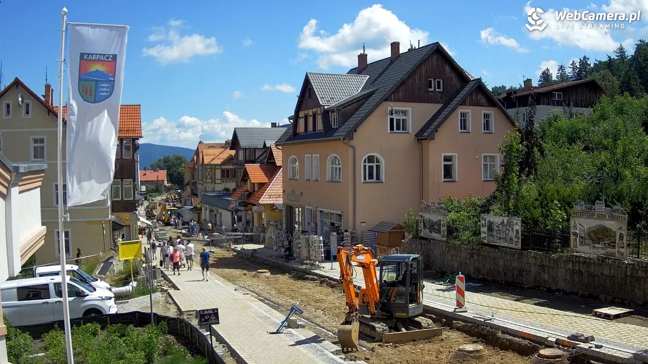 Karpacz - widok na deptak - 02 lipiec 2026, 11:52