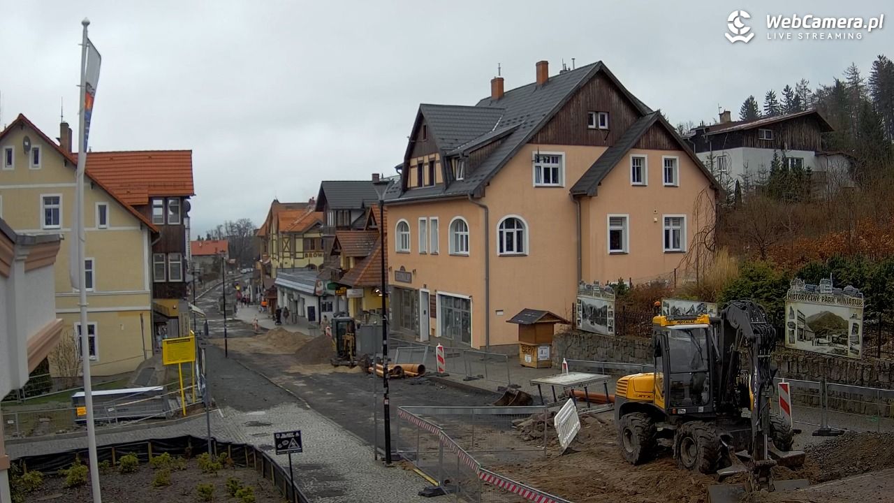 Karpacz - widok na deptak - 29 marzec 2026, 10:06