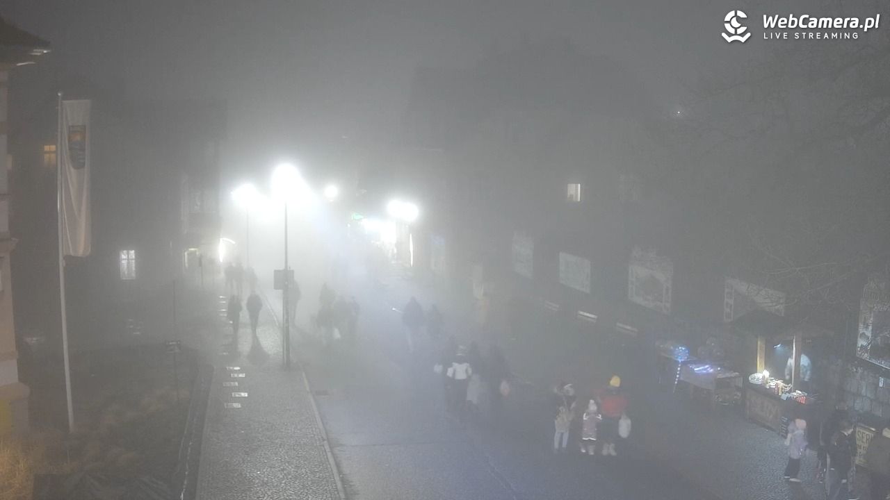 Karpacz - widok na deptak - 07 luty 2026, 19:46