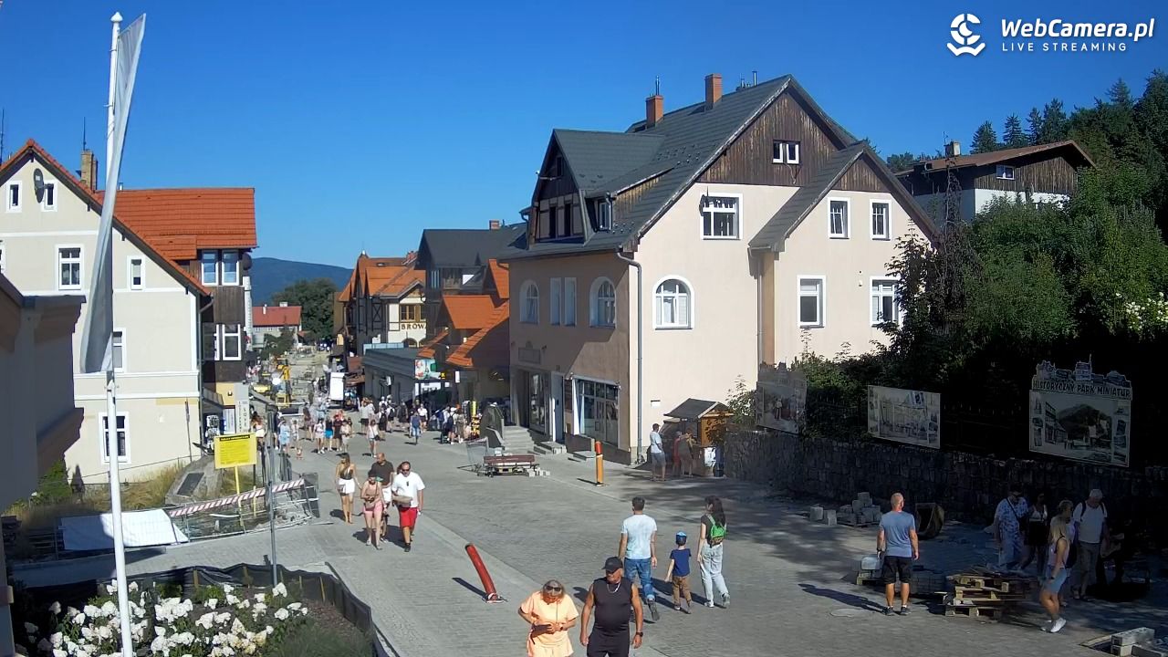 Karpacz - widok na deptak - 15 sierpień 2026, 16:30