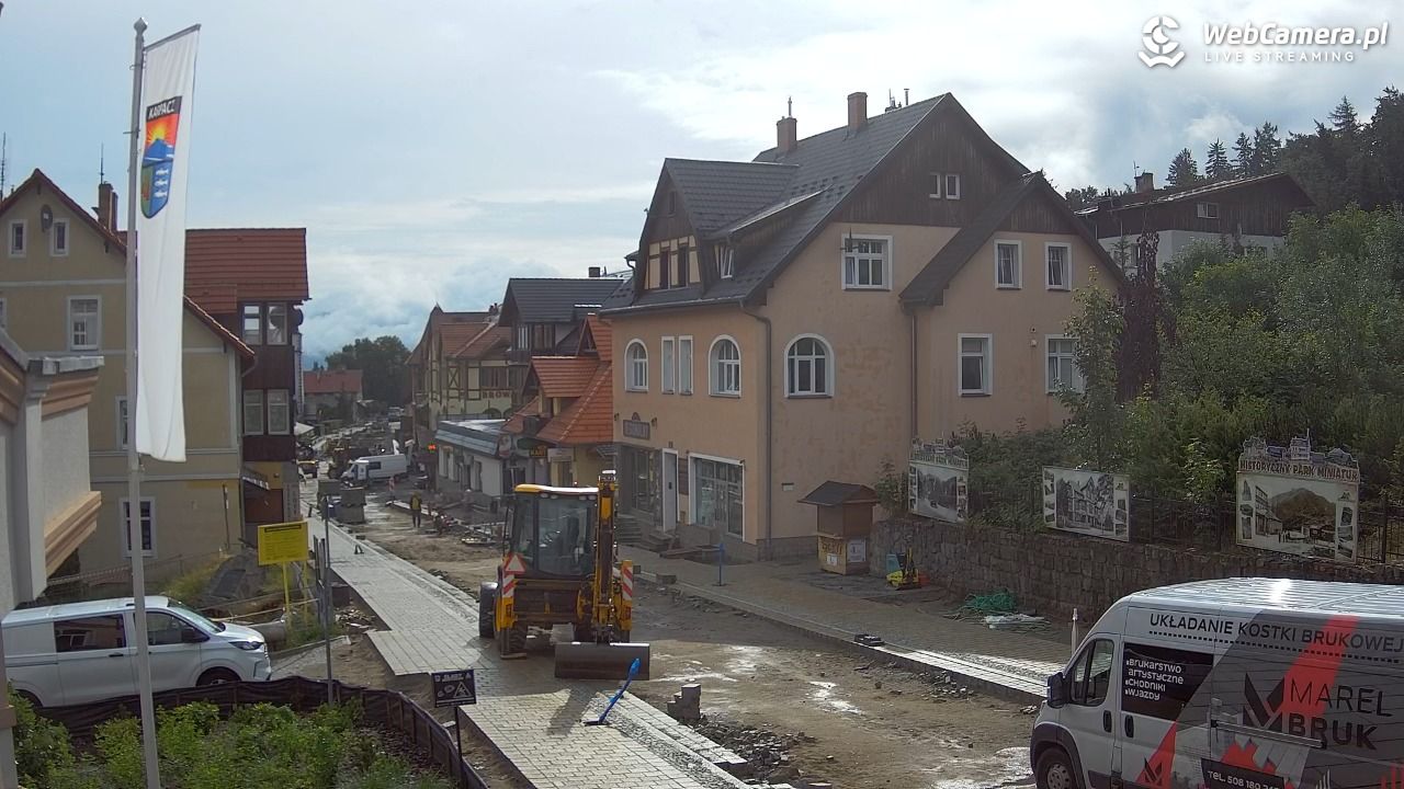 Karpacz - widok na deptak - 01 lipiec 2026, 08:23